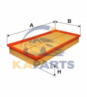 WA6332 WIX FILTERS Фільтр повітря