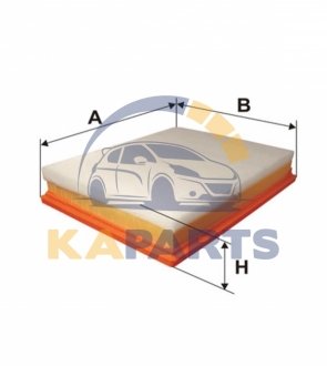 WA9519 WIX FILTERS Фільтр повітря