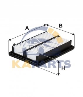 WA9928 WIX FILTERS Фильтр воздуха