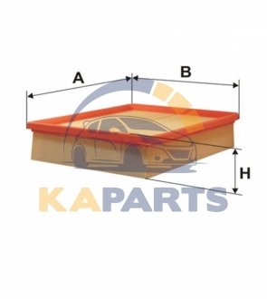 WA6628 WIX FILTERS Фільтр повітря