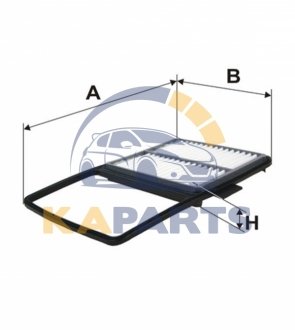 WA9629 WIX FILTERS Фільтр повітря