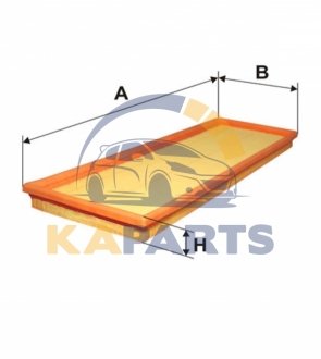 WA6179 WIX FILTERS Фильтр воздушный
