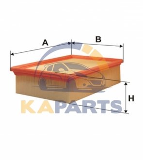WA6730 WIX FILTERS Фільтр повітря