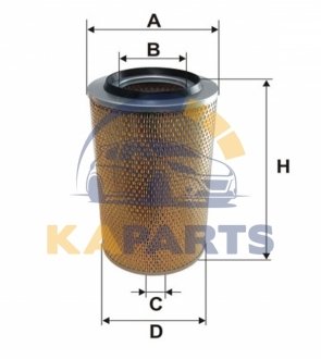 46541E WIX FILTERS Фільтр повітря