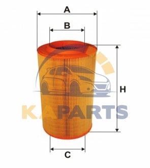 WA9523 WIX FILTERS Фільтр повітря