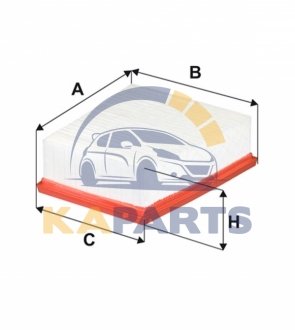 WA9831 WIX FILTERS Фільтр повітря