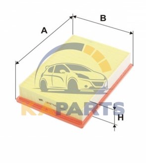 WA9768 WIX FILTERS Фильтр воздушный