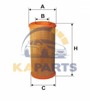 93120E WIX FILTERS Фільтр повітря