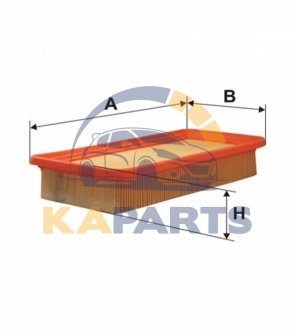 WA9433 WIX FILTERS Фильтр воздушный Hyundai Getz (WA9433) WIX