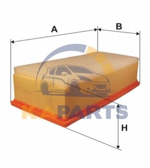 WA9475 WIX FILTERS Фільтр повітря