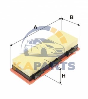 WA6375 WIX FILTERS Фільтр повітря