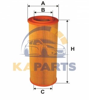 WA6601 WIX FILTERS Фільтр повітря