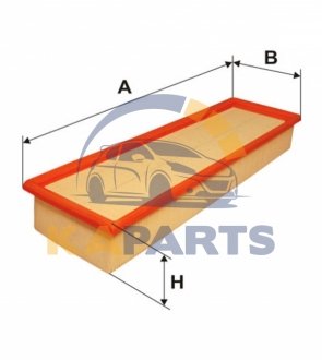 WA6178 WIX FILTERS Фильтр воздушный