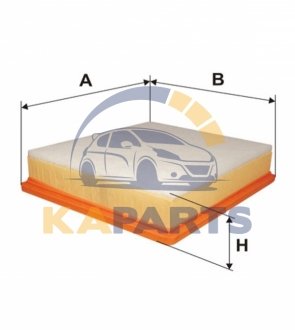 WA9413 WIX FILTERS Фильтр воздушный