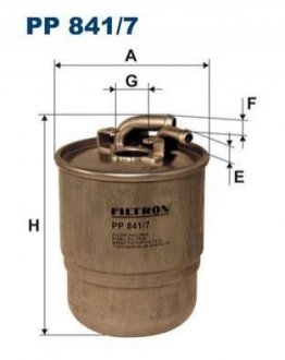 PP 841/7 FILTRON Фільтр палива