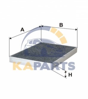 WP2009 WIX FILTERS Фильтр салону