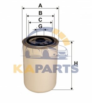 95046E WIX FILTERS Фільтр палива