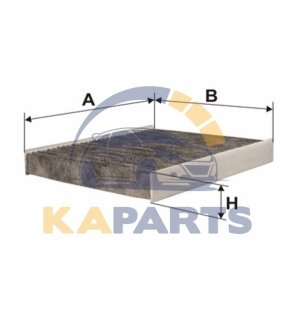 WP9165 WIX FILTERS Фільтр салону