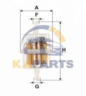 WF8140 WIX FILTERS Фильтр палива