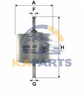 WF8069 WIX FILTERS Фільтр палива