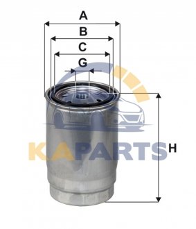 WF8505 WIX FILTERS Фильтр палива