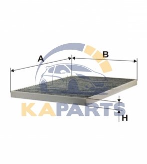 WP6803 WIX FILTERS Фильтр салону