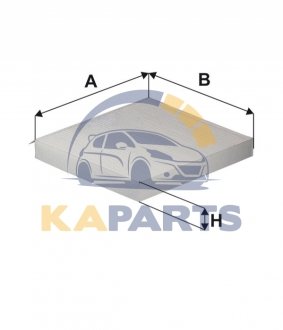 WP2212 WIX FILTERS Фільтр салону