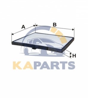 WP9344 WIX FILTERS Фильтр салону