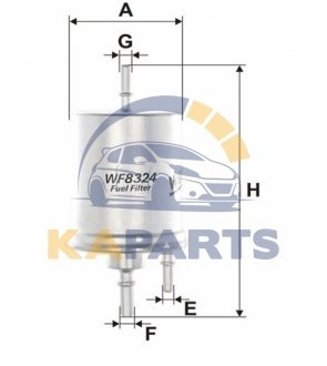 WF8324 WIX FILTERS Фільтр палива