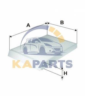 WP9308 WIX FILTERS Фильтр салону