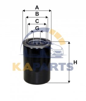 95032E WIX FILTERS Фильтр топливный