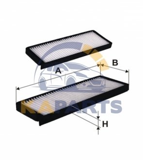 WP2040 WIX FILTERS Фильтр салона