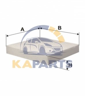 WP9216 WIX FILTERS Фильтр салону