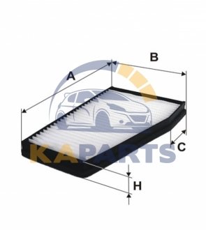 WP2042 WIX FILTERS Фільтр салону