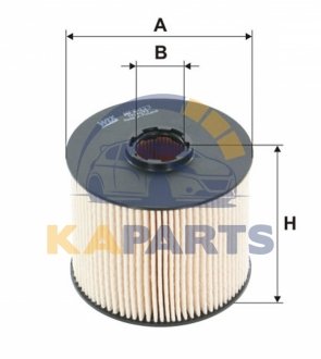 WF8433 WIX FILTERS Фильтр топливный