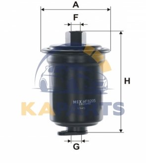 WF8205 WIX FILTERS Фільтр палива