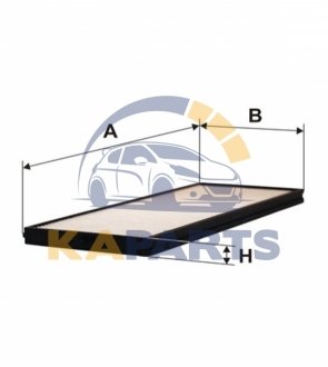 WP9244 WIX FILTERS Фільтр салону