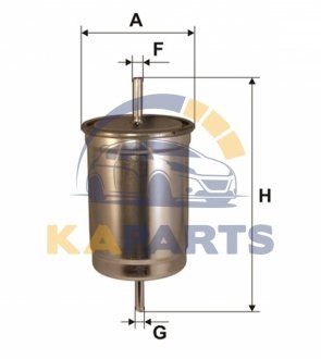 WF8070 WIX FILTERS Фільтр палива