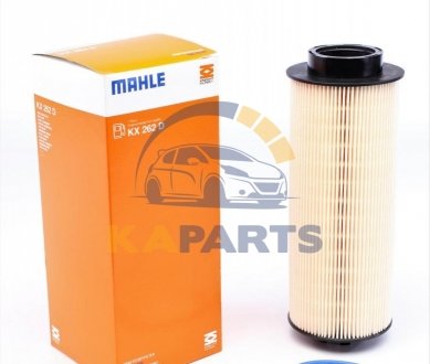 KX 262D MAHLE / KNECHT Фільтруючий елемент паливного фільтра DAF