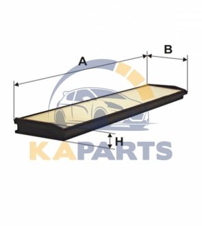 WP9332 WIX FILTERS Фильтр салону
