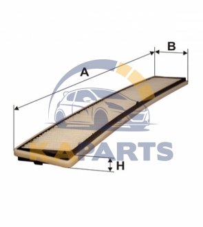 WP9002 WIX FILTERS Фільтр салону
