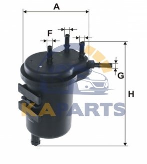 WF8356 WIX FILTERS Фільтр палива