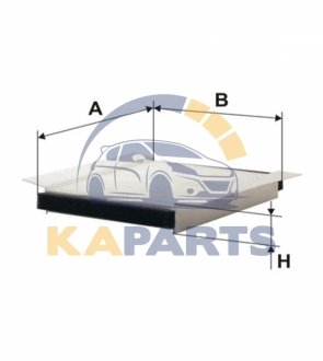WP6852 WIX FILTERS Фильтр салону
