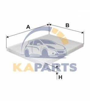 WP6802 WIX FILTERS Фильтр салона