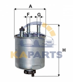 WF8403 WIX FILTERS Фильтр топливный