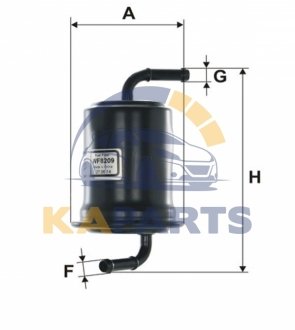 WF8209 WIX FILTERS Фільтр палива