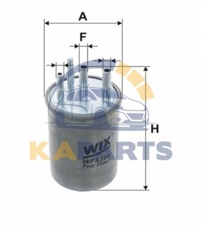 WF8399 WIX FILTERS Фильтр палива