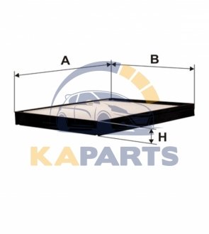 WP9286 WIX FILTERS Фильтр салона