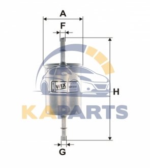 WF8101 WIX FILTERS Фільтр палива
