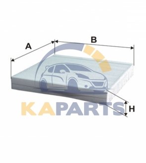 WP2038 WIX FILTERS Фильтр салону